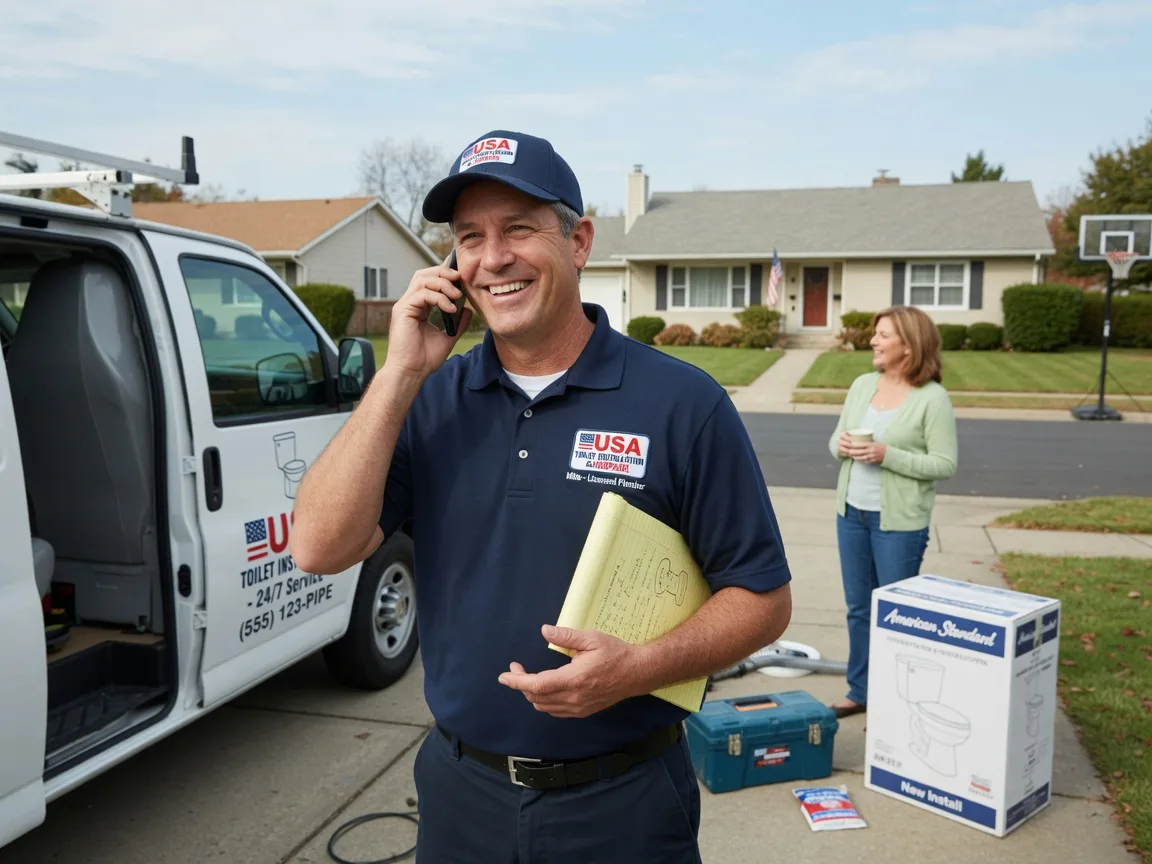 Toilet Installation Almond, WI FAQs